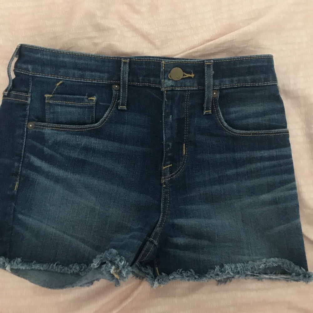 Gently Worn High Rise Jean Shorts